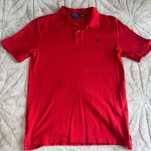 Red polo shirt Men’s Small